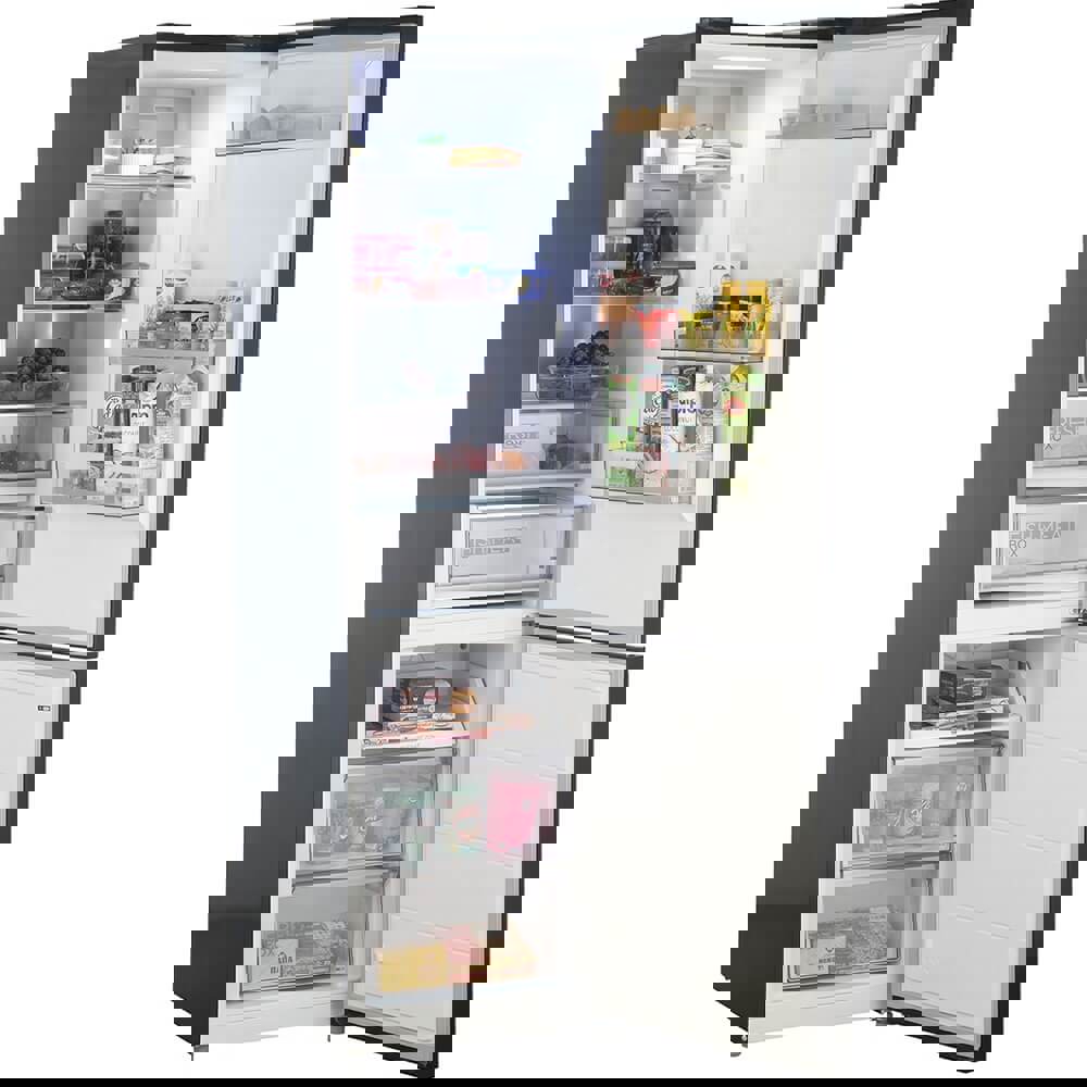 Refrigerator Midea MDRB521MGE22ODM, 360L, A++, No Frost, Black