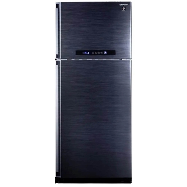 Refrigerator Sharp SJ-PC58A-BK, 437L, No Frost, Black