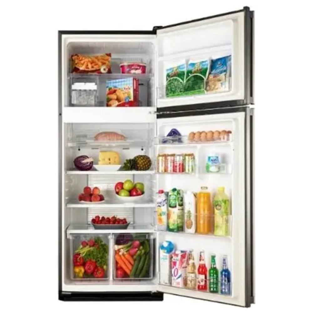 Refrigerator Sharp SJ-PC58A-BK, 437L, No Frost, Black