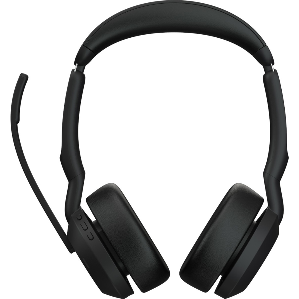 Headset Jabra 25599-999-899 Evolve2 55, Wireless, Bluetooth, Type-C, Black