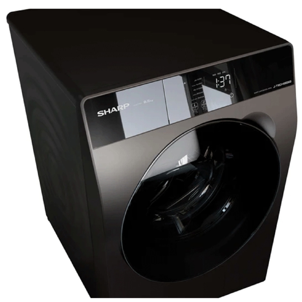 Washing Machine Sharp ES-FS954KJZ-G, 9.5Kg, 1400Rpm, Silver