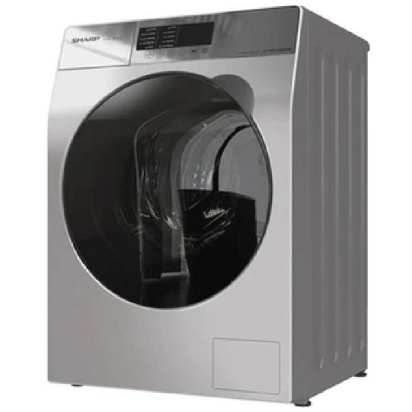 Washing Machine Sharp ES-FE852KJZ-W, 8.5Kg, 1400Rpm, Ligth Silver