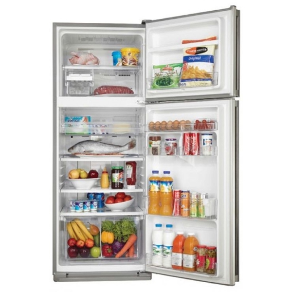 Refrigerator Sharp SJ-PC48A-SL, 340L, No Frost, Silver