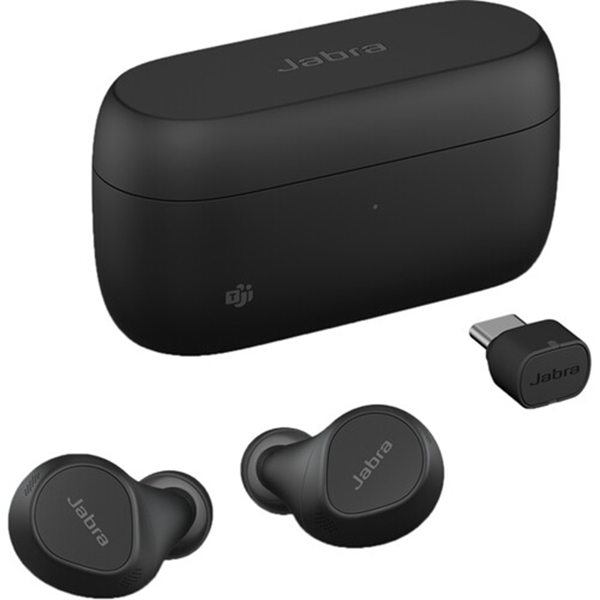 Earbuds Jabra 20797-999-899 Evolve2, Wireless, Bluetooth, USB, IP57, Black