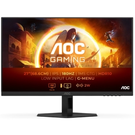 მონიტორი AOC 27G4XE/01, 27", Monitor, FHD, IPS, HDMI, DP, Black