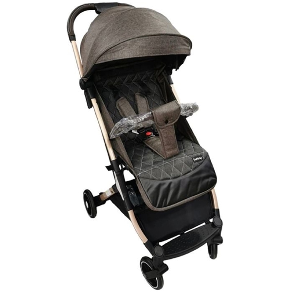 საბავშვო ეტლი Burbay BUR-628-01, 0-3Y, Baby Stroller, Black