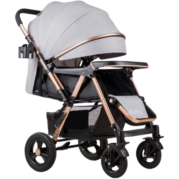 საბავშვო ეტლი Belecoo BEL-511-01, 0-3Y, Baby Stroller, Grey