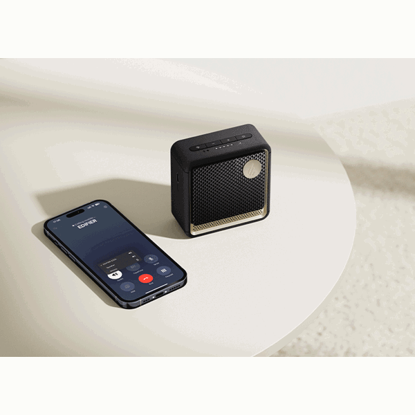 Edifier ES20, 6W, Bluetooth, IP67, Ambient Light Portable Speaker, Black