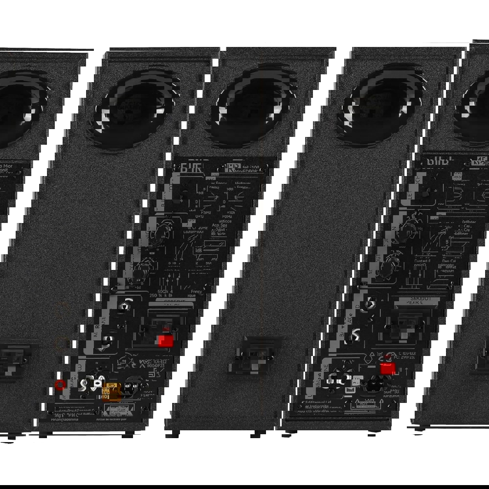 დინამიკი Edifier MR3, 36W, TRS, RCA, AUX, Bluetooth, Powered Studio Monitor Speakers, Black