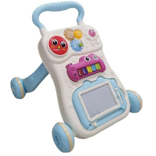 Baby Walker, OEM 956, 9-18M, White/Blue
