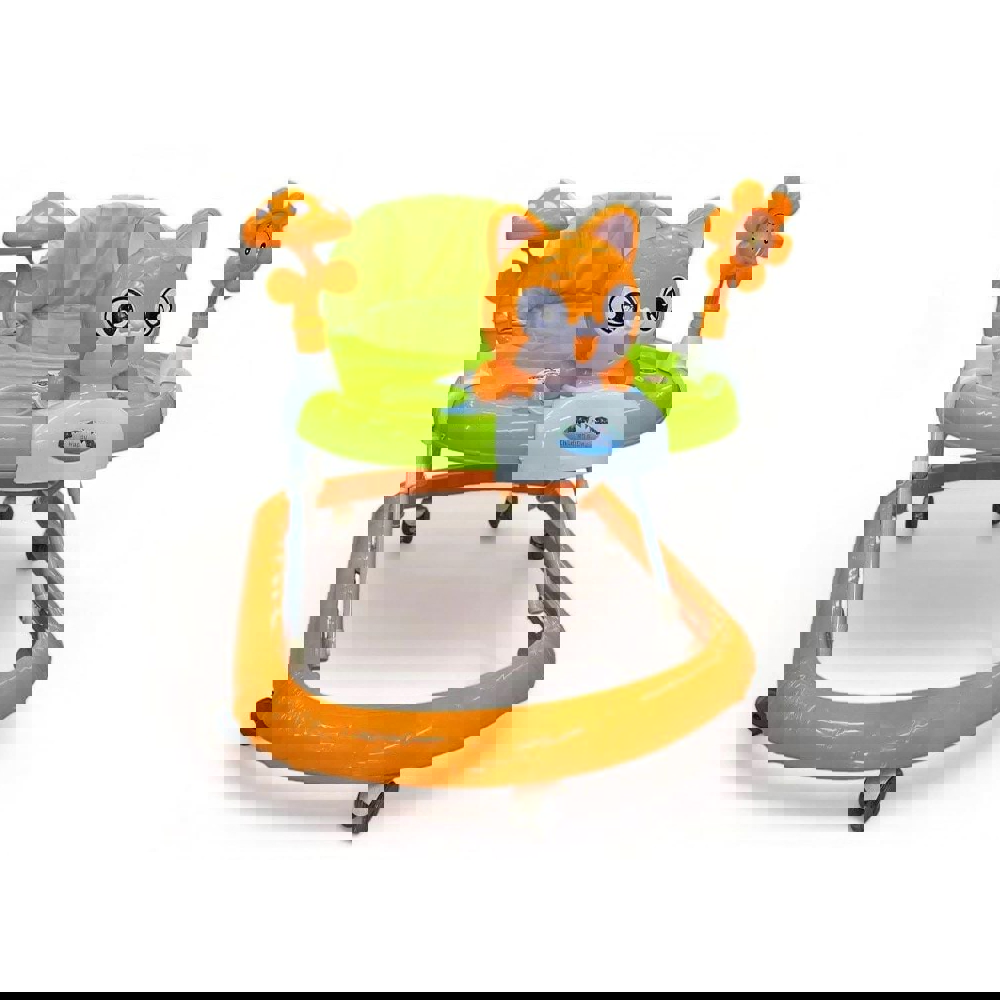 Baby Walker OEM 806, 6-14M, Green/Orange