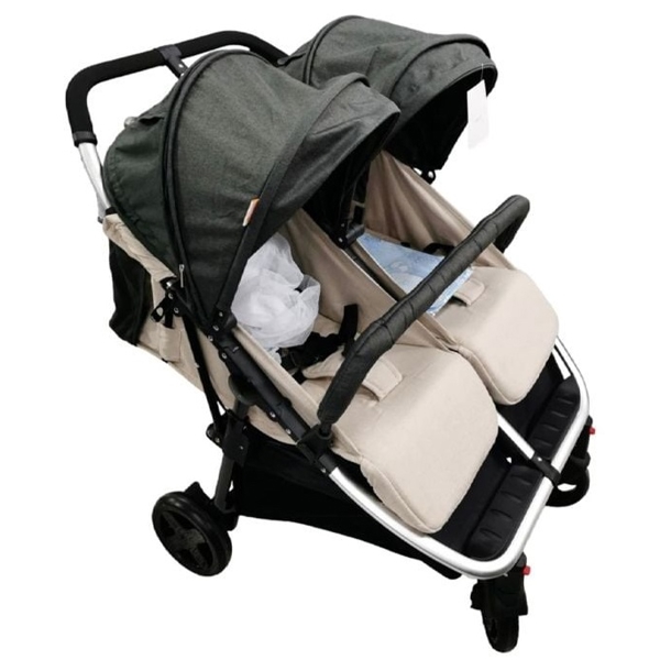 საბავშვო ეტლი OEM P-798-GREY, 0-3Y, Baby Stroller, Beige/Grey