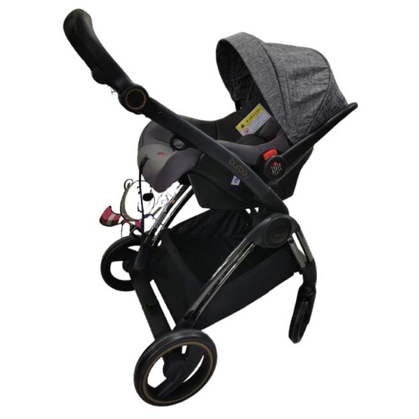Baby Stroller Burbay AS-86, 0-3Y, Grey	