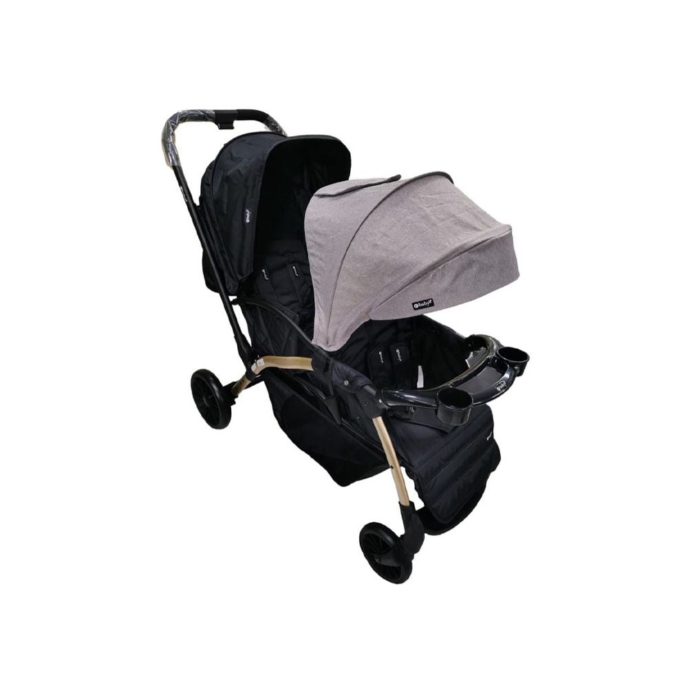 საბავშვო ეტლი Baby 1230, Baby Stroller, Black/Grey