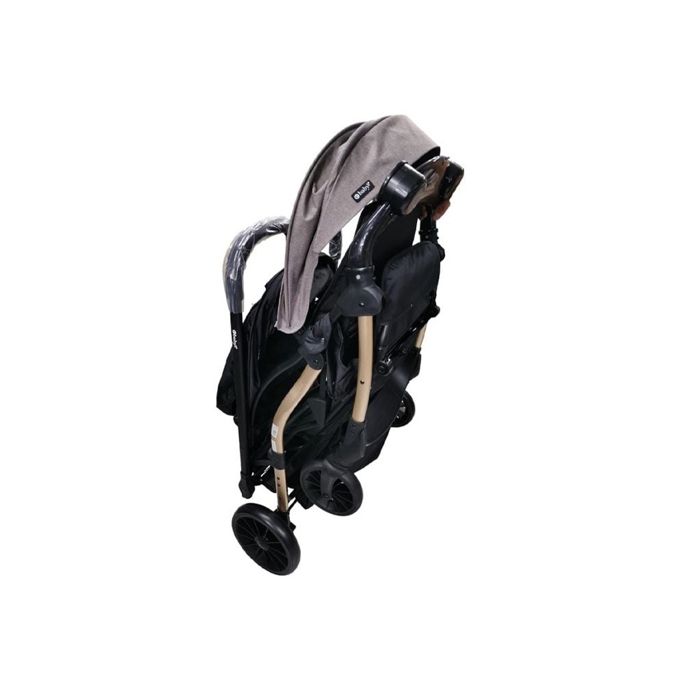 Baby Stroller, Baby 1230, Black/Grey