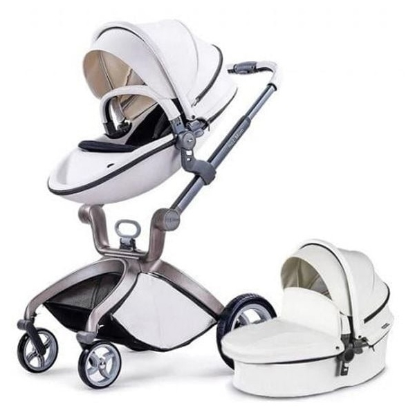 Baby Stroller, Hot Mom F-22, 0-3Y, White