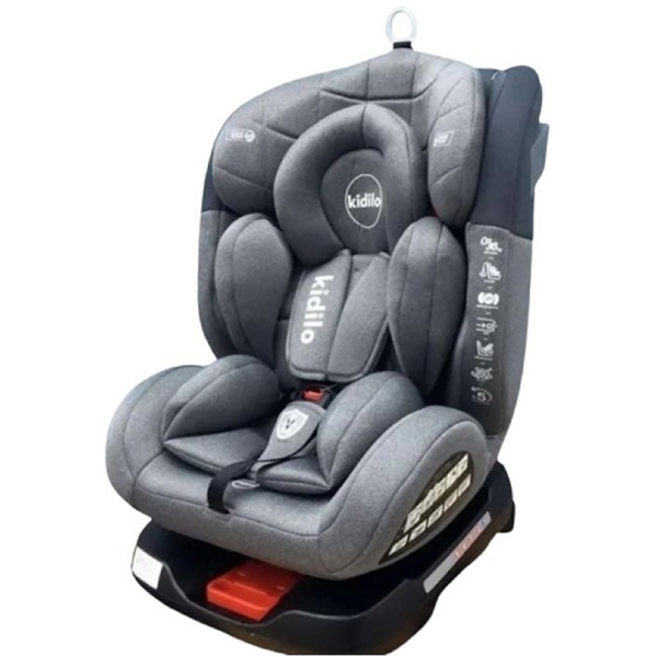 მანქანის სავარძელი Kidilo KBH-308-GREY, 0-12Y, Car Seat, Grey