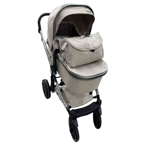 საბავშვო ეტლი Kidilo F2A-GREY, 0-3Y, Baby Stroller, Grey