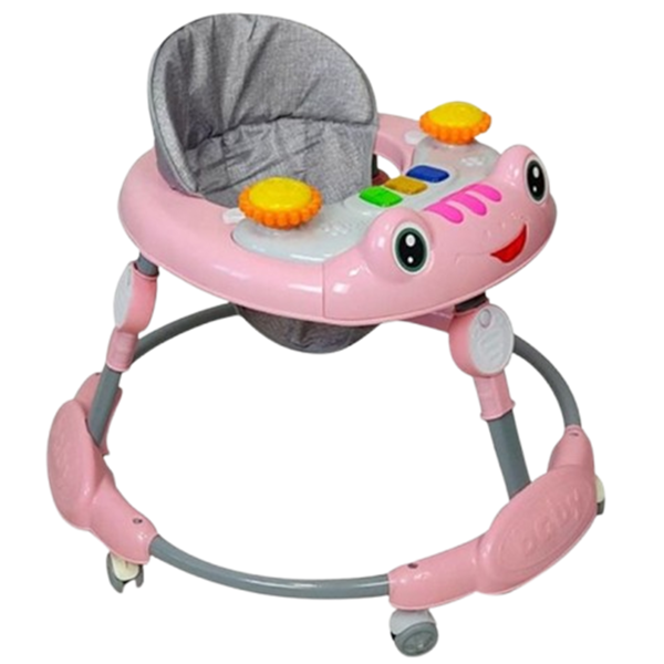 ჭოჭინა OEM 812PINK, 6-14M, Baby Walker, Pink