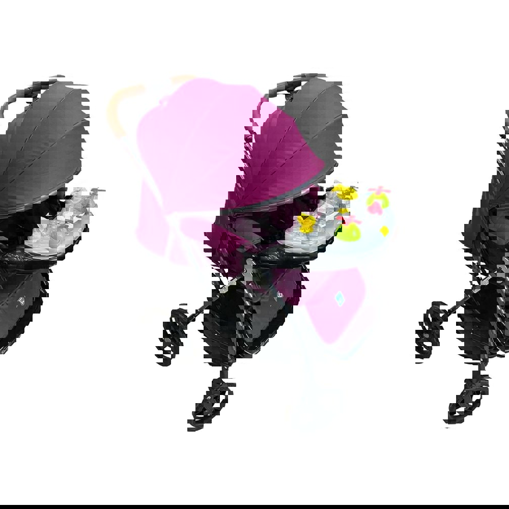 საბავშვო ეტლი OEM BL-6018-01, 0-3Y, Baby Stroller, Purple/Black