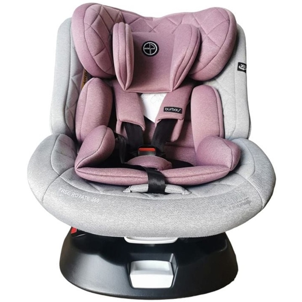  Car Seat, Burbay 619-PINK, 0-12Y, Pink