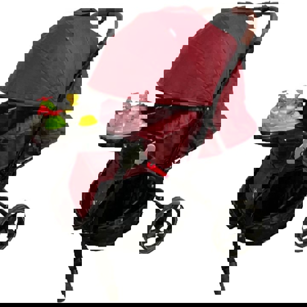 Baby Stroller OEM BL-6018-01REDBLACK, 0-3Y, Red/Black