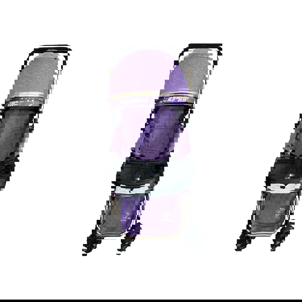 საბავშვო ეტლი Wanlebaq Baby WAL-618-01, 0-3Y, Baby Stroller, Purple