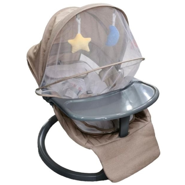 ბაუნსერი Popypapa S-008, 0-1Y, Bouncer, Brown