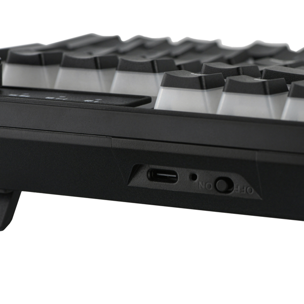 კლავიატურა 2E 2E-KG390UBK-WL, Wireless, RGB, 2.4G, Bluetooth, USB, Gaming keyboard, Black
