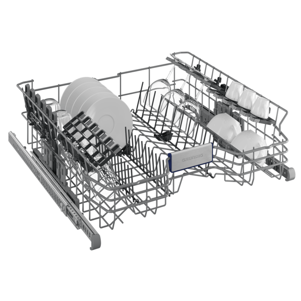 Built-in Dishwasher Grundig GNVP4631DW, C, 40Dba, Silver