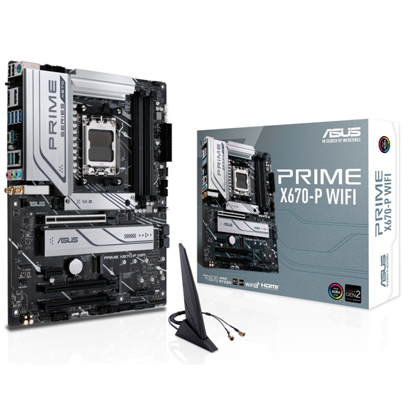 დედა დაფა Asus 90MB1BV0-M0EAY0 PRIME X670-P WIFI, AM5, DDR5, 128GB