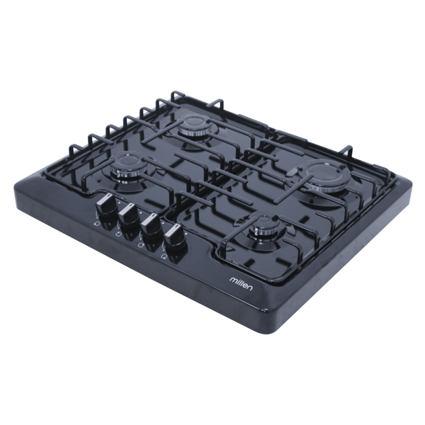 ჩასაშენებელი ქურის ზედაპირი Millen HB602MK, Built-in Cooktop, Black