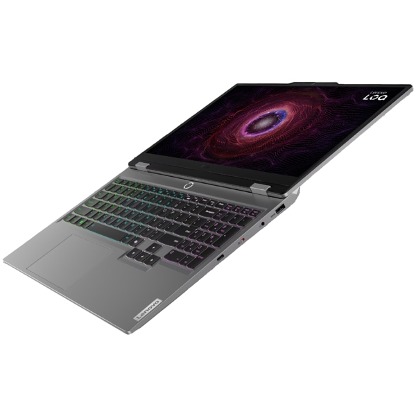 ნოუთბუქი Lenovo 83JC005ERK LOQ 15ARP9, 15.6", Ryzen 7-7435HS, 24GB, 512GB SSD, RTX4050 6GB, Luna Grey