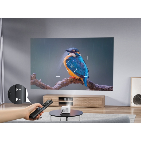 პროექტორი Yaber L1 Home Cinema, LCD Projector, 1280x720, 400lm, White