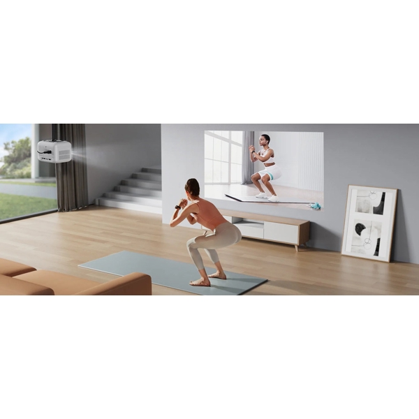 პროექტორი Yaber L1 Home Cinema, LCD Projector, 1280x720, 400lm, White