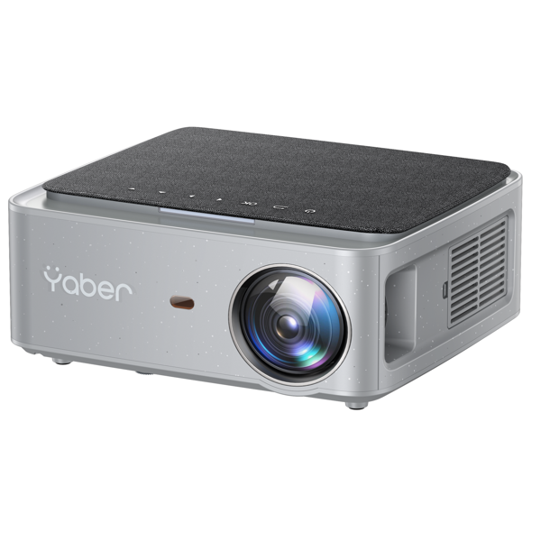 პროექტორი Yaber U6 Pro Home Cinema, LCD Projector, FHD 1920x1080, 850Lm, Silver