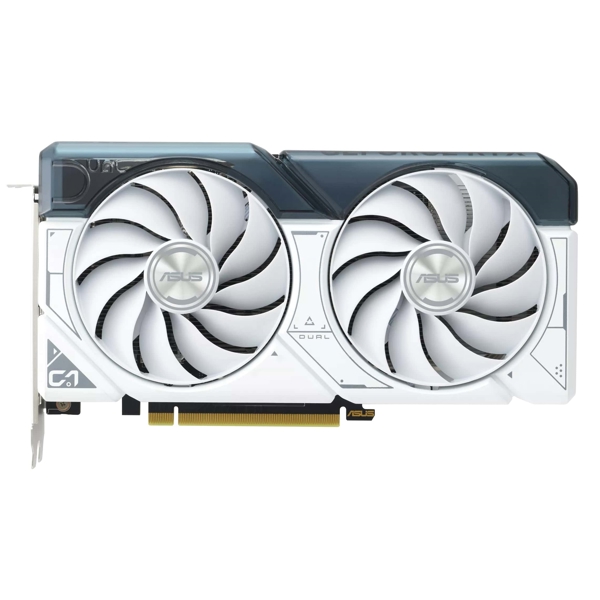 Graphic Card Asus 90YV0JCB-M0NA00 DUAL OC EVO DUAL-RTX4060-O8G-EVO-WHITE, GeForce RTX4060 8GB, 128bit, HDMI, DP, White