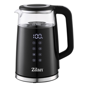 ელექტრო ჩაიდანი Zilan ZNL7859, 2200W, 1.7L, Electric Kettle, Black