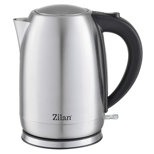 ელექტრო ჩაიდანი Zilan ZLN1680, 2200W, 1.7L, Electric Kettle, Silver