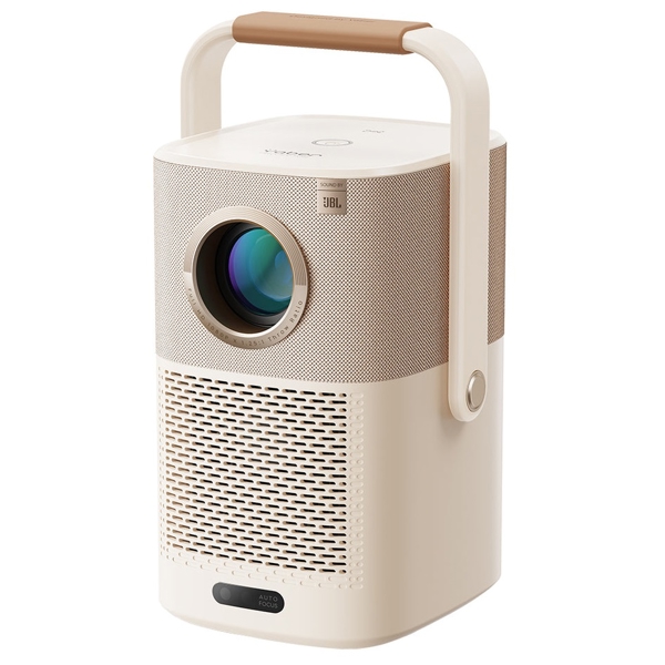 პროექტორი Yaber T2Plus, LCD Projector, FHD 1920x1080, 450Lm, JBL Speakers, Beige