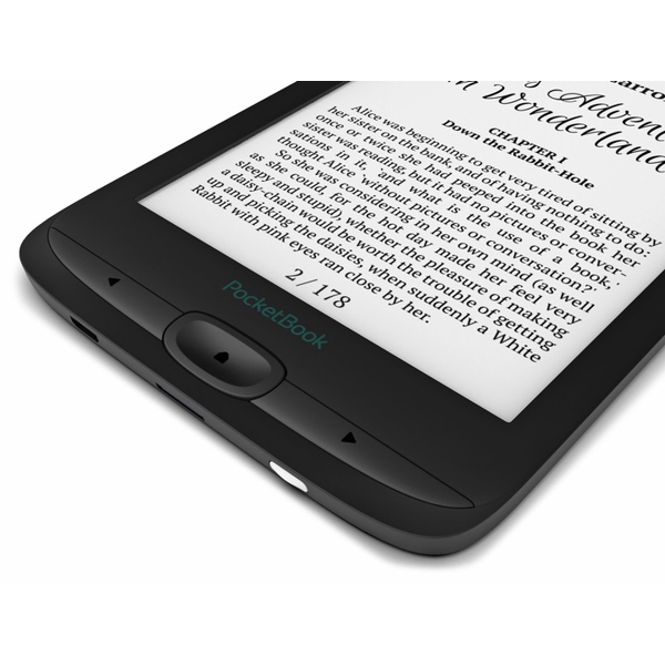 ელექტრონული წიგნი PocketBook PB618-P-CIS 618, 6", 512MB, 8GB, Wi-Fi, E-Book Reader, Ink Black