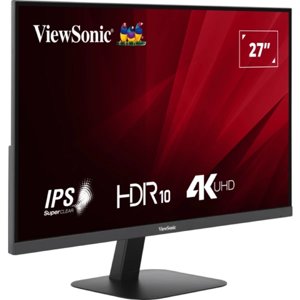 Monitor ViewSonic VA2708-4K-HD, 27", 4K UHD, IPS, HDMI, DP, 3.5mm, Black