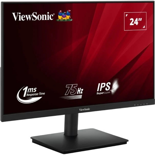 Monitor ViewSonic VA240-H-2, 23.8", FHD, IPS, HDMI, VGA, Black