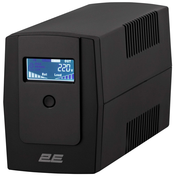 უწყვეტი კვების წყარო 2E 2E-DD850, Line-interactive, 850VA, LCD, USB, UPS, Black