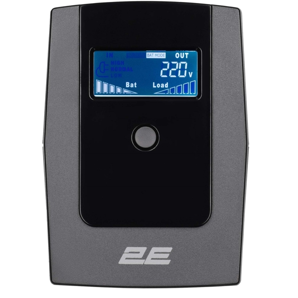 უწყვეტი კვების წყარო 2E 2E-DD850, Line-interactive, 850VA, LCD, USB, UPS, Black