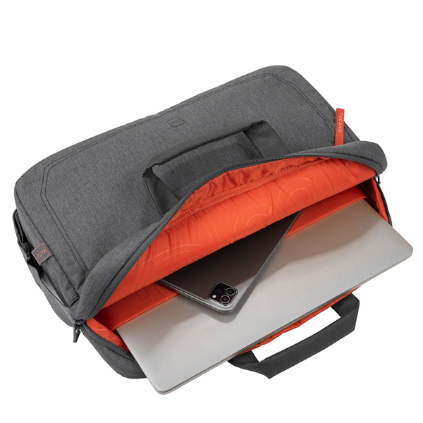 ნოუთბუქის ჩანთა Tucano BHOP15-AX Hop 16", Laptop Bag, Grey