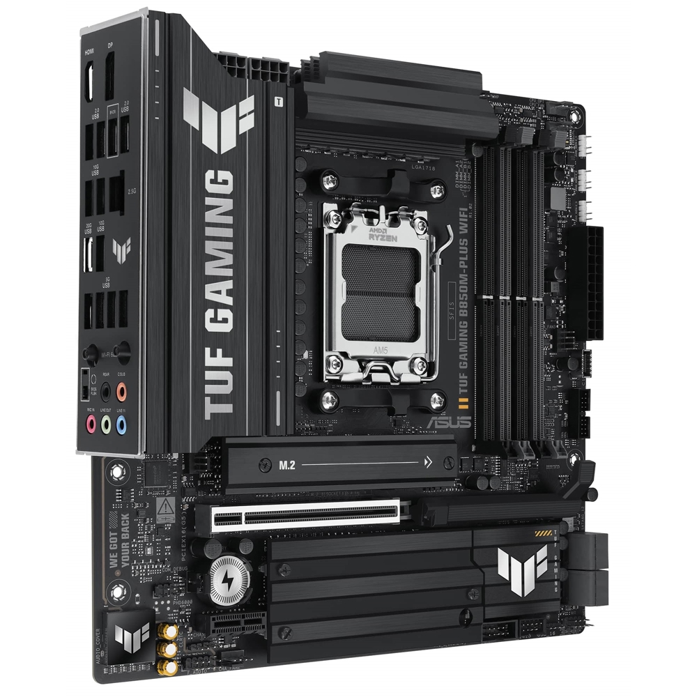 Motherboard Asus TUF 90MB1IY0-M0EAY0 GAMING B850M-PLUS WIFI, AM5, DDR5, 192GB