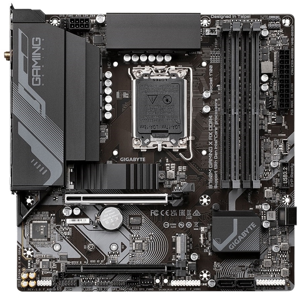 დედა დაფა Gigabyte B760M_GAMING_X_AX, LGA 1700, DDR5, 192GB