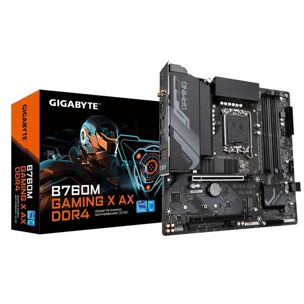 დედა დაფა Gigabyte B760M_GAMING_X_AX, LGA 1700, DDR5, 192GB
