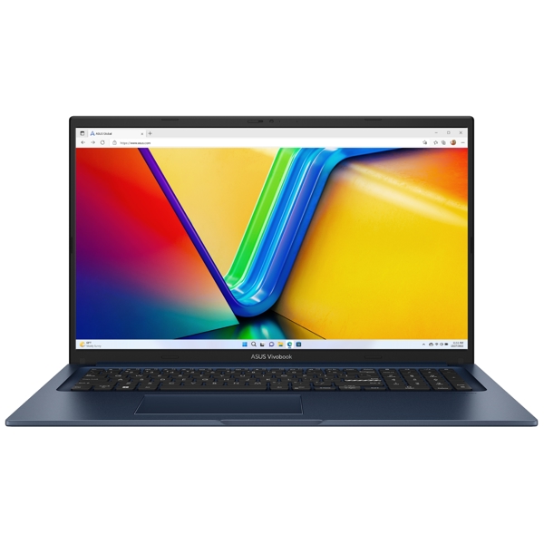 ნოუთბუქი Asus X1704VA-AU444 VivoBook, 17.3", i5-1335U, 16GB, 512GB SSD, Integrated, Blue